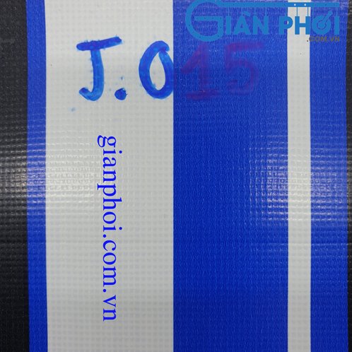 Bạt che nắng hệ rút thông minh nhập khẩu Nhật Bản j015 màu xanh, trắng