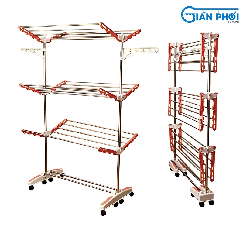 Đặc điểm nổi bật của cây phơi đồ 3 tầng