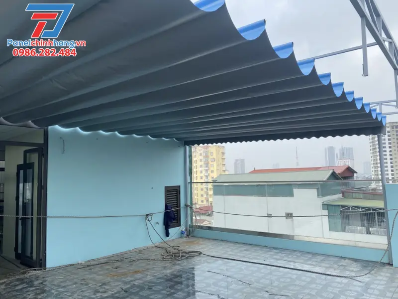 cách làm mái hiên nhà đẹp