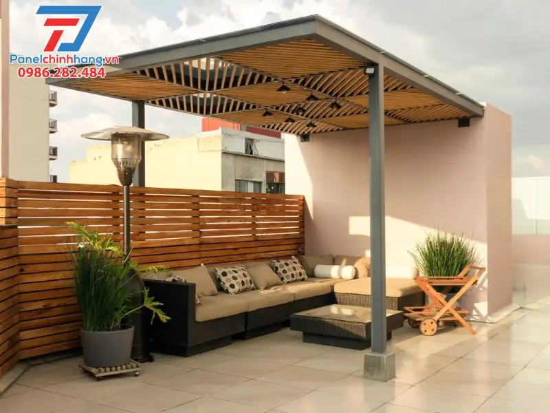 Các trường hợp không cần xin giấy phép xây dựng mái che sân thượng