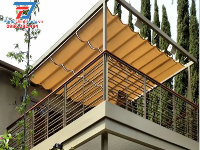 có cần xin phép khi làm mái che sân thượng không