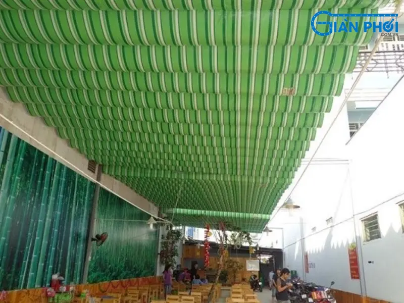 mái xếp giá rẻ