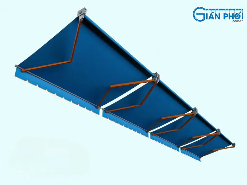 vận hành mái hiên di động