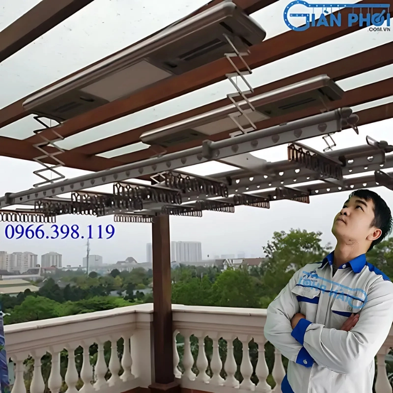 Gianphoi.com.vn cung cấp giàn phơi thông minh uy tín và chất lượng 