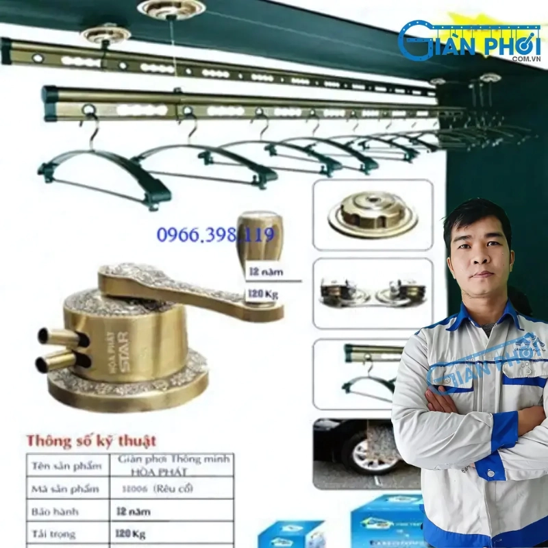 Top các dòng giàn phơi thông minh phổ biến hiện nay tại Gianphoi.com.vn