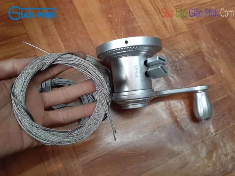 Chọn đúng dây cáp cho từng loại giàn phơi