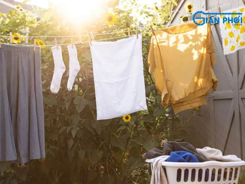 Đảm bảo sự riêng tư cho khu vực phơi đồ Đảm bảo sự riêng tư cho khu vực phơi đồ