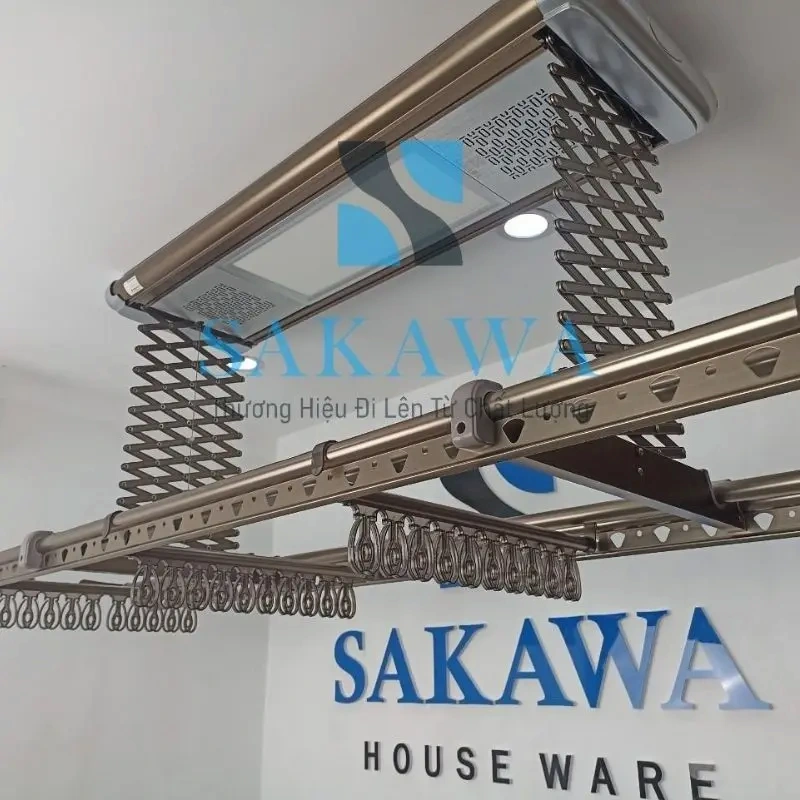 Giàn phơi thông minh Sakawa điều khiển từ xa S325K