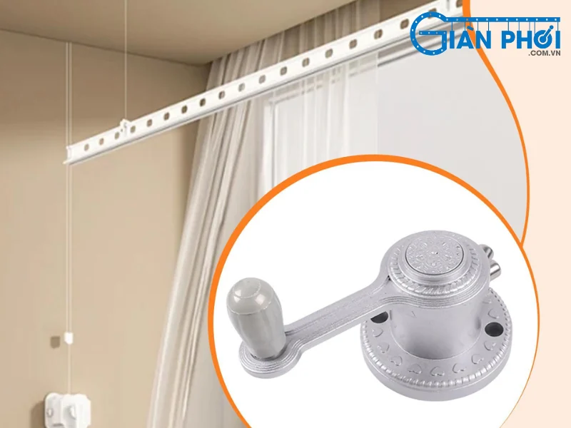 Quy trình thay bộ tời giàn phơi thông minh chuẩn kỹ thuật