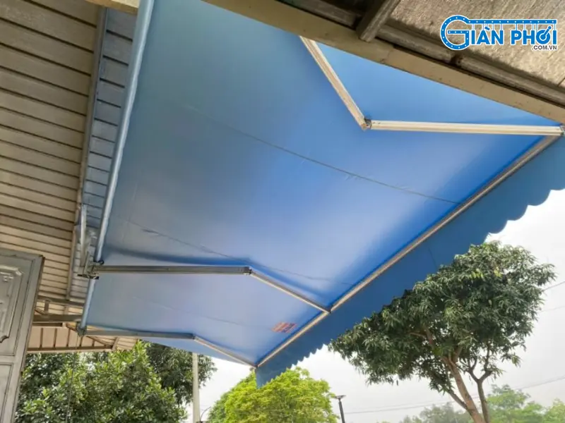 mái che nhà mái thái màu xanh nước biển