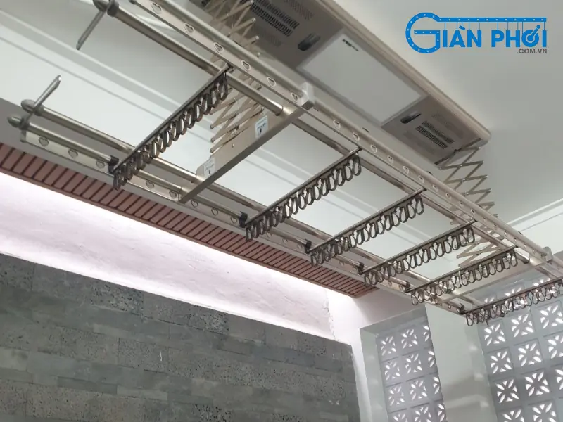 Không nên tự thay dây cáp giàn phơi điện tử tại nhà