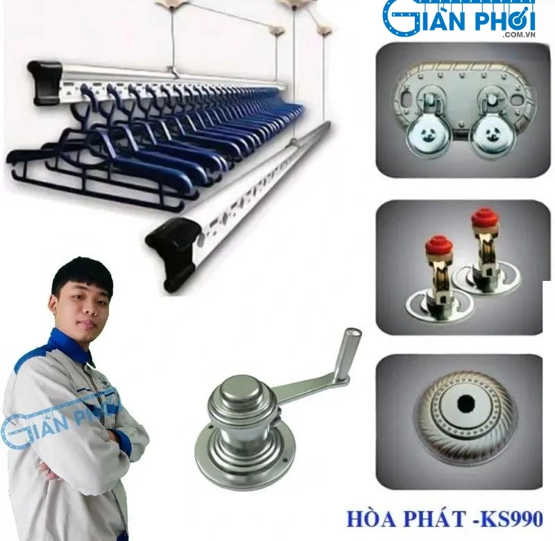 Gianphoi.com.vn chuyên lắp đặt giàn phơi thông minh uy tín cho chung cư