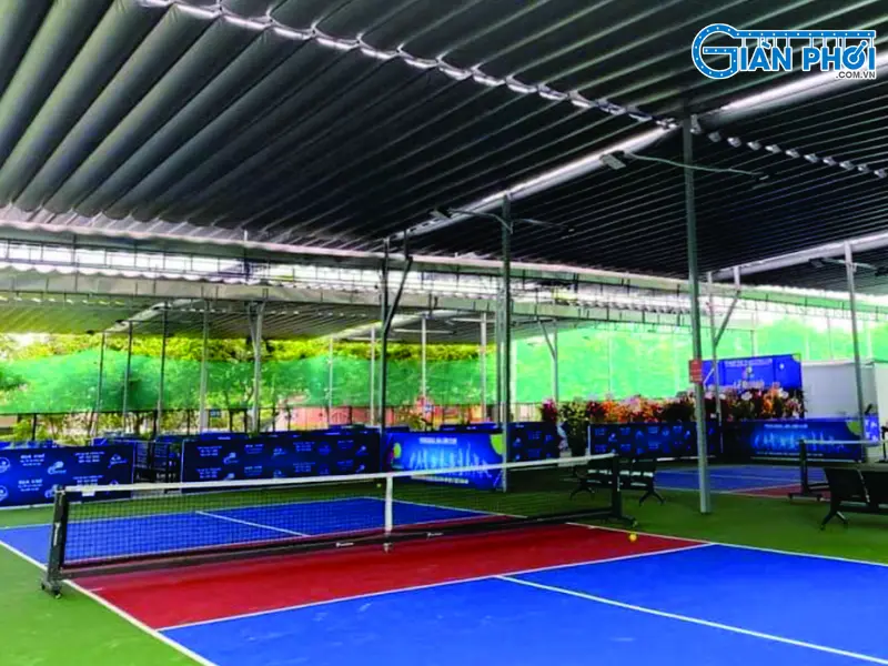 mái che sân pickleball mái che sân pickleball
