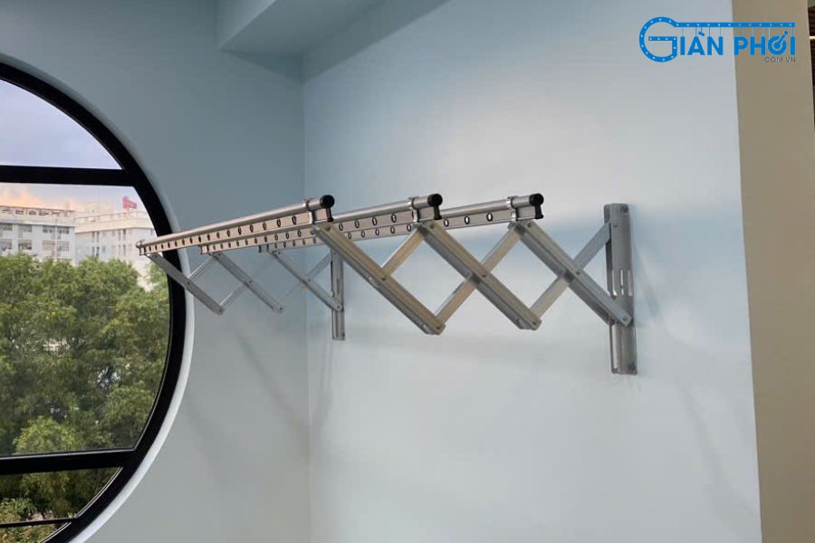 Thay Bản Lề Giàn Phơi Xếp Ngang Gắn Tường | Thợ Đến Sau 30p