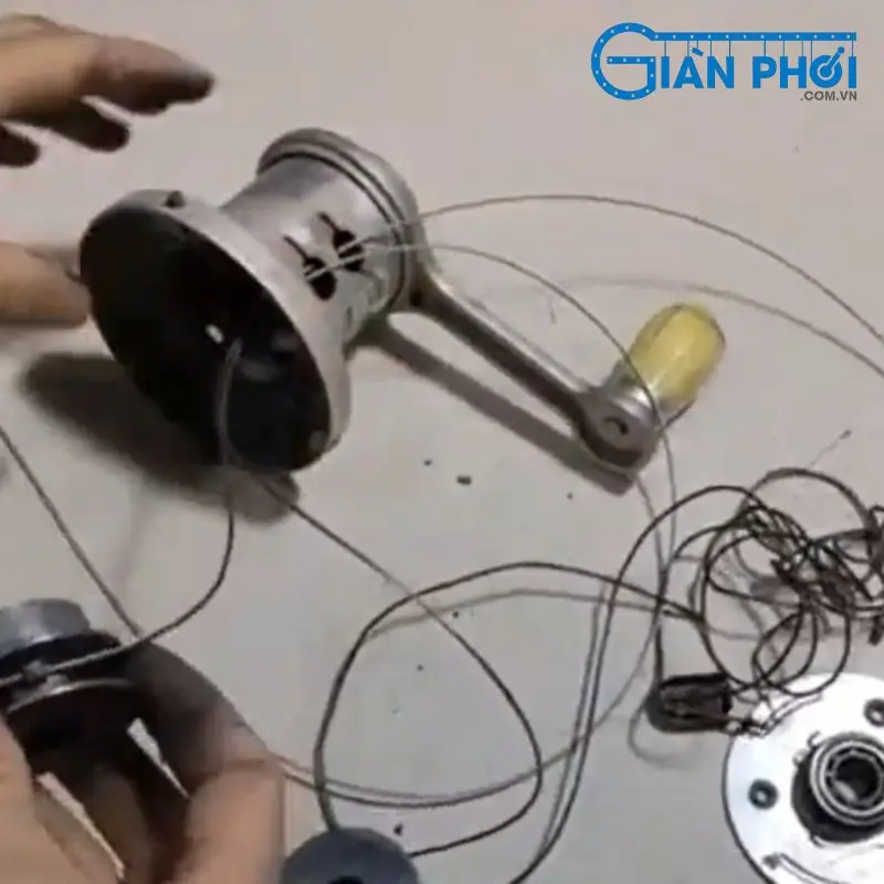 Sửa dây phơi quần áo