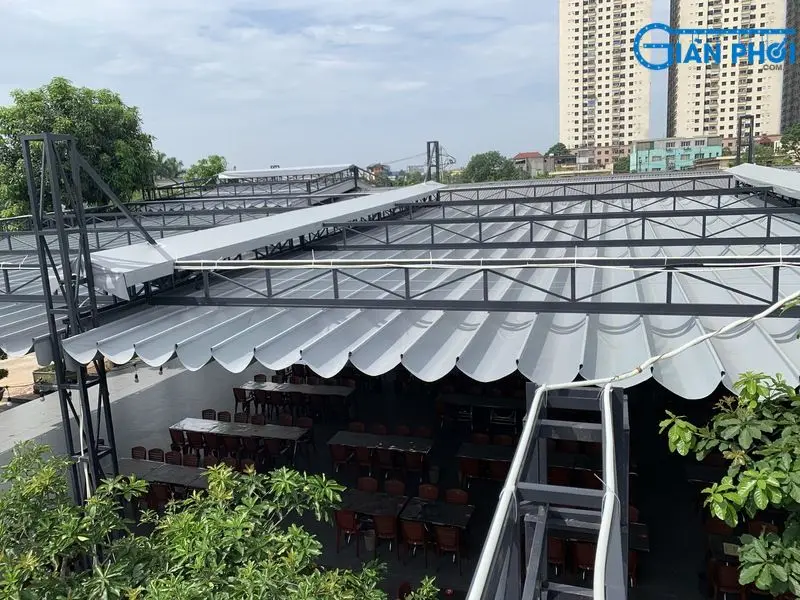 hướng dẫn làm mái xếp lượn sóng