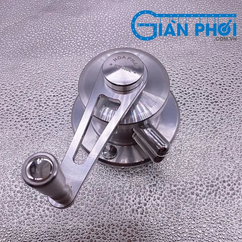 Bộ tời (hộp quay) của bộ giàn phơi thông minh