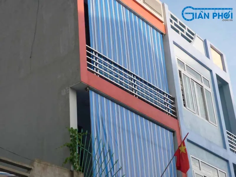 Quy trình làm bạt che nắng ban công tự cuốn