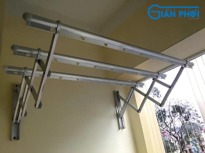 Lắp đặt và sử dụng giàn phơi thông minh để được bền