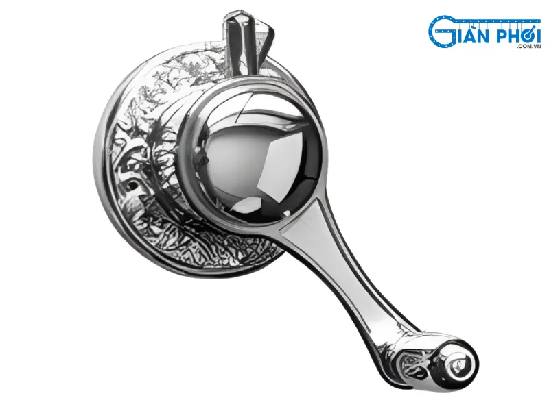 củ quay giàn phơi không nâng hạ được