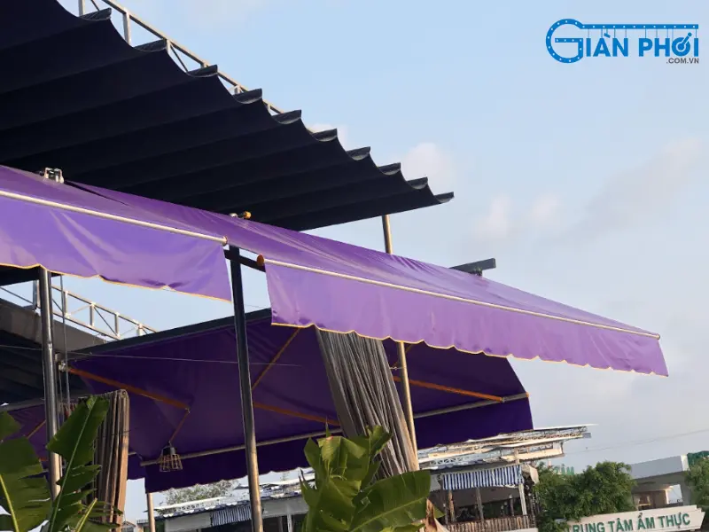 mái hiên nhà cấp 4 đẹp màu tím mái hiên nhà cấp 4 đẹp màu tím