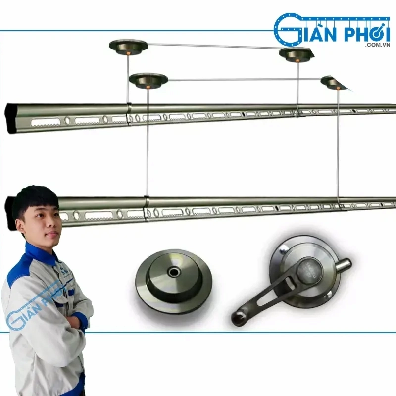 sửa giàn phơi Komatsu sửa giàn phơi Komatsu