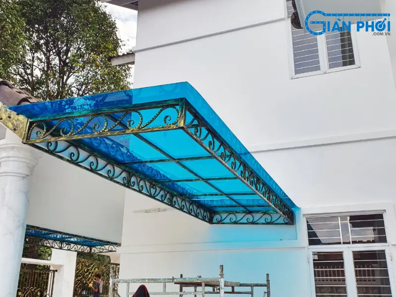 mái hiên nhà cấp 4 đẹp chất liệu nhựa mái hiên nhà cấp 4 đẹp chất liệu nhựa