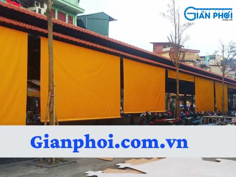 mái che vải bạt đẹp