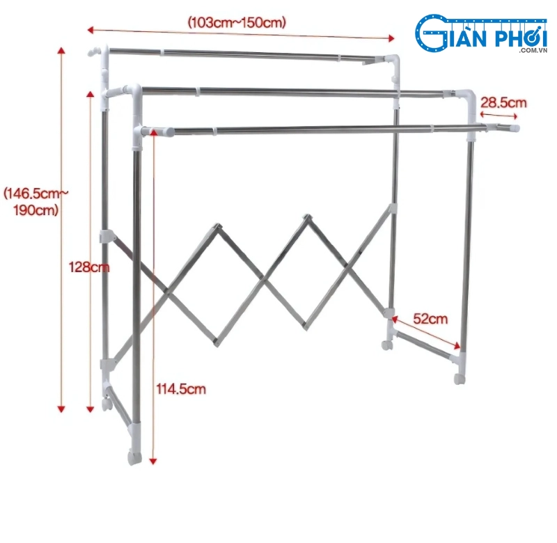 Cây Phơi Đồ 3 Tầng: Giải Pháp Tối Ưu Cho Mọi Gia Đình Hiện Đại