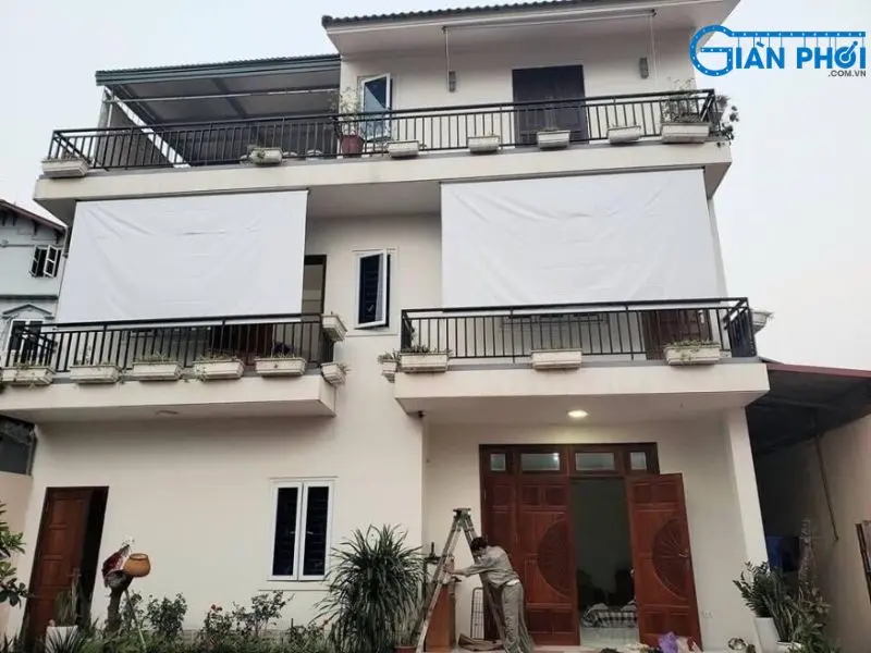 làm bạt che nắng ban công