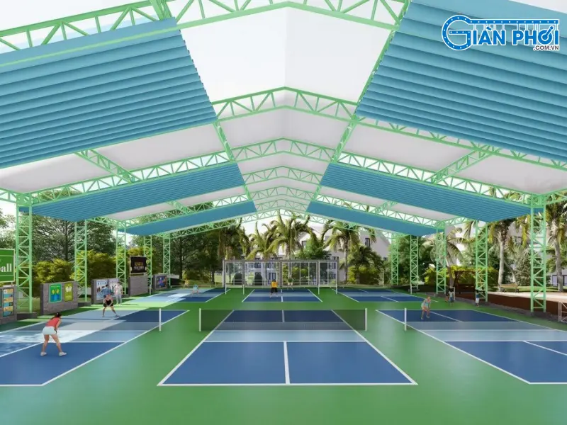 bạt che sân pickleball bạt che sân pickleball