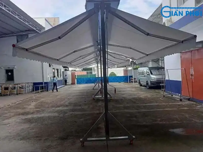 báo giá mái hiên chữ a