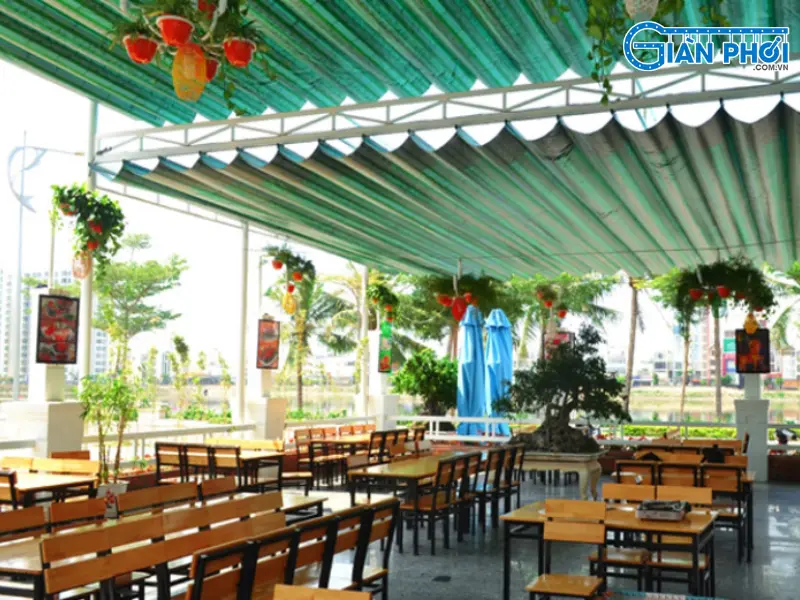 mái xếp quán nhậu mái xếp quán nhậu