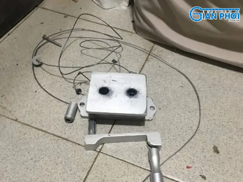 sửa giàn phơi gắn trần sửa giàn phơi gắn trần