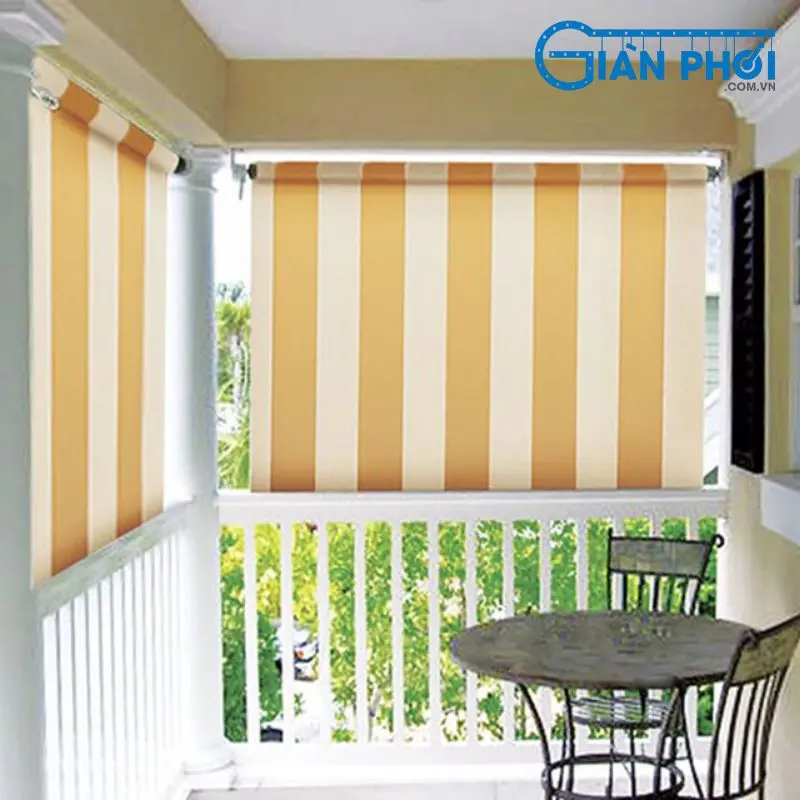 bạt che nắng tự cuốn bạt che nắng tự cuốn