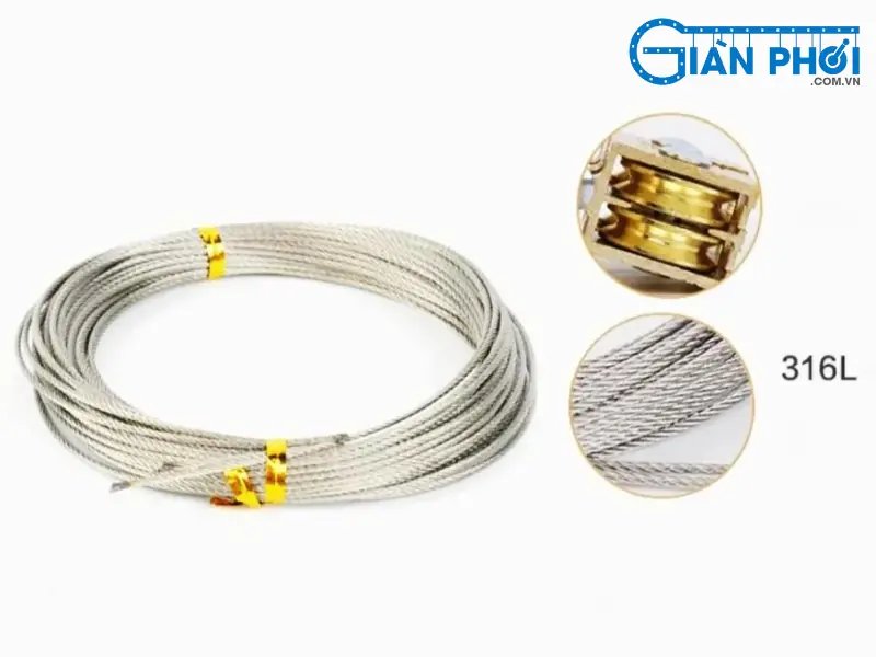 Cáp Inox 316 cao cấp