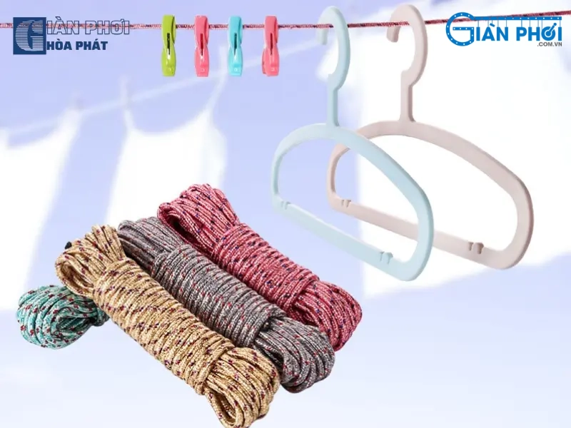 Ưu nhược điểm từng loại dây phơi quần áo