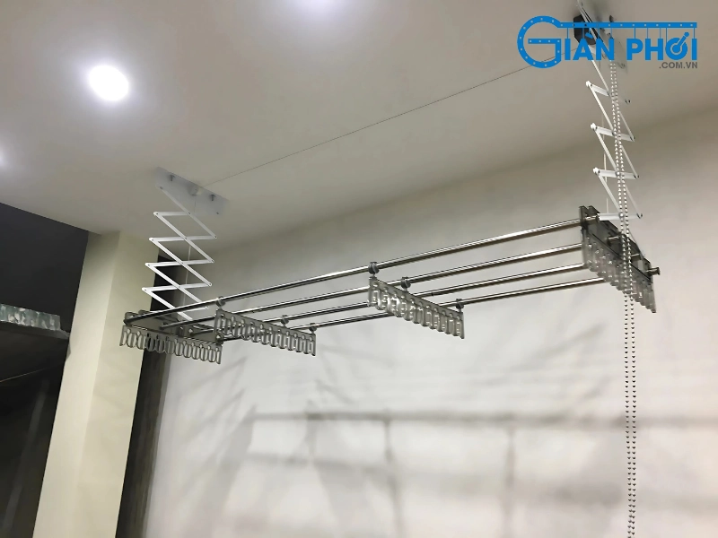 Báo giá giàn phơi gắn trần tham khảo