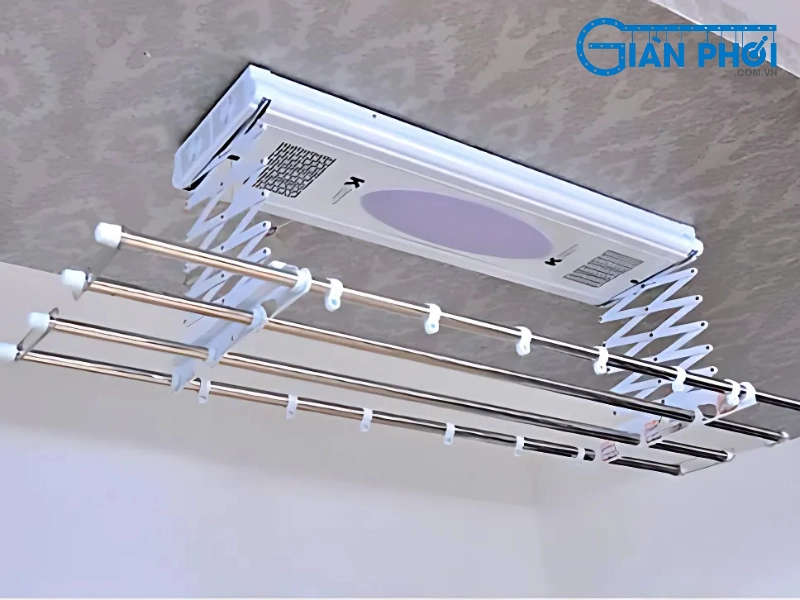 Giàn phơi thông minh là giải pháp lý tưởng cho không gian chung cư