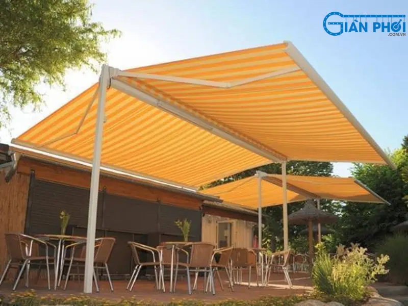Báo giá chi tiết mái hiên di động cao cấp mới nhất