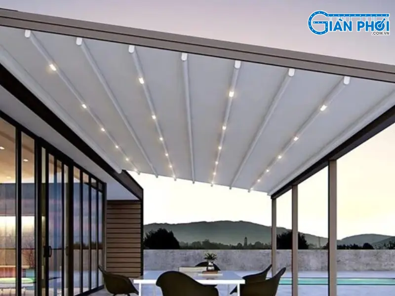 mái xếp khung nhôm nhập khẩu mái xếp khung nhôm nhập khẩu