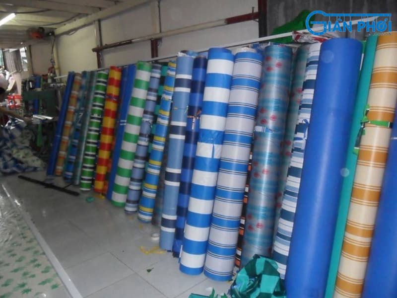 bạt mái xếp giá rẻ