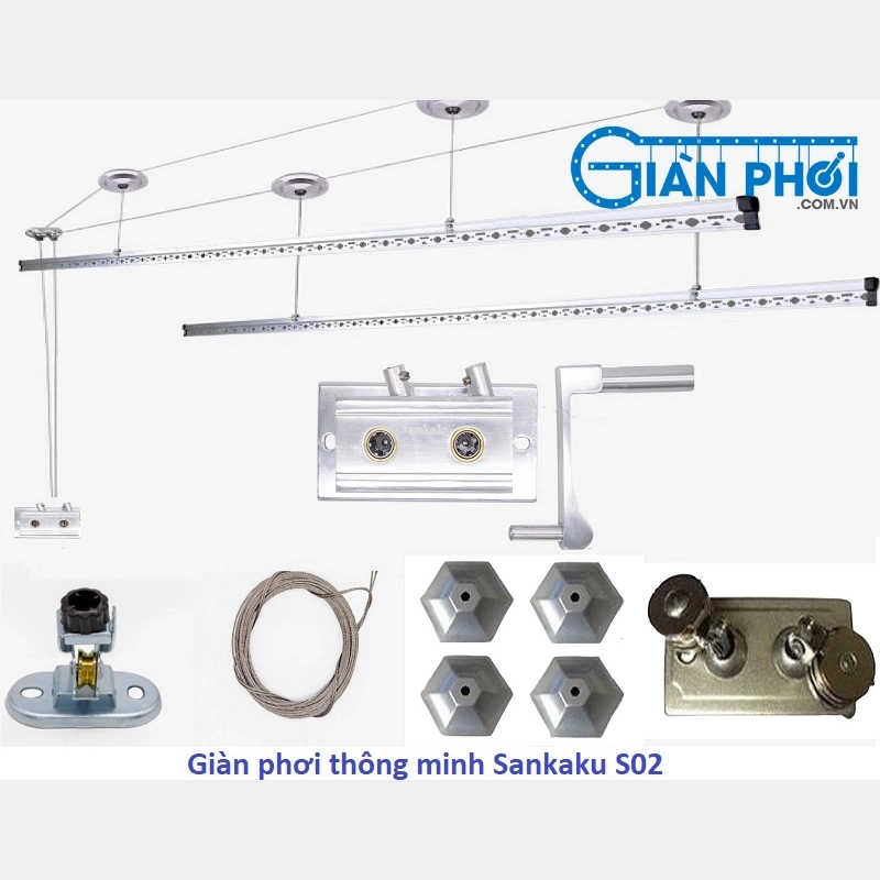 sửa giàn phơi Sankaku