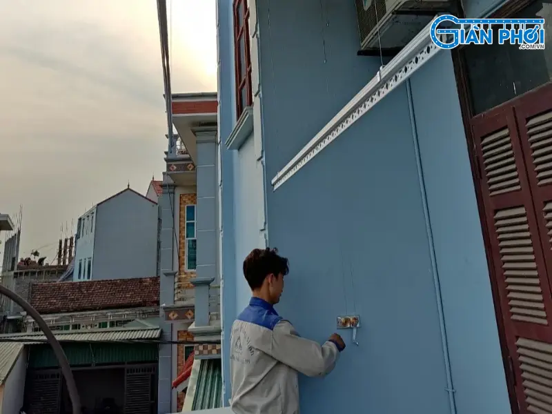 sửa giàn phơi treo trần sửa giàn phơi treo trần