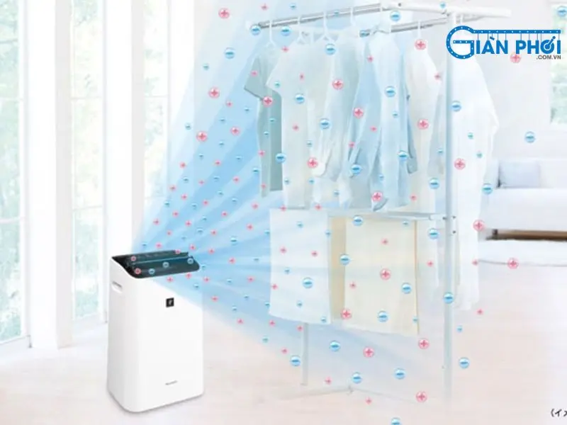 thiết kế khu vực phơi đồ