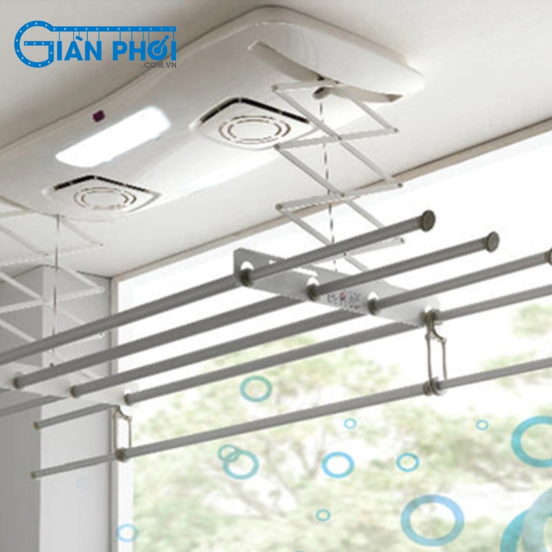 Những yếu tố ảnh hưởng đến giàn phơi inox treo trần