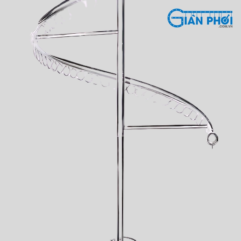 Tham khảo giá và những mẫu cây phơi đồ inox xoắn phổ biến