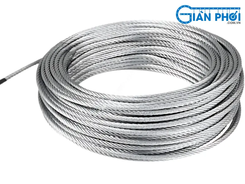 Cáp Inox 304 lụa mềm