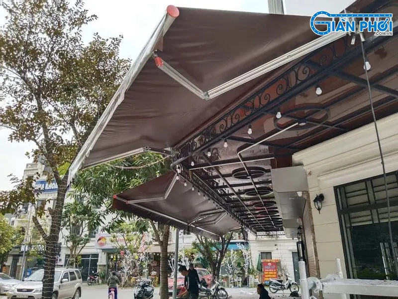 bạt che mái hiên