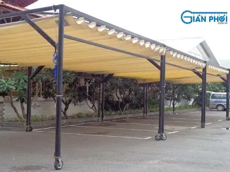mái che bạt kéo mái che bạt kéo